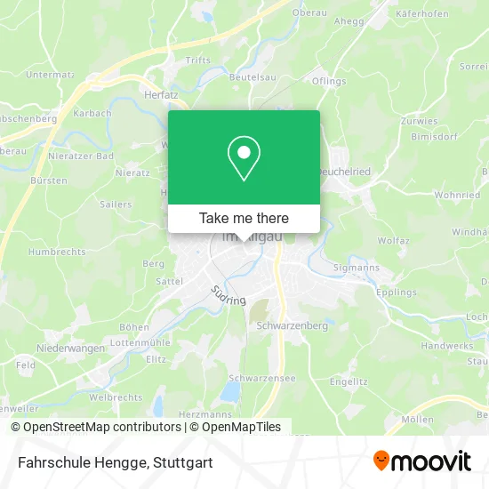Карта Fahrschule Hengge