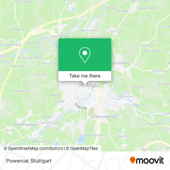 Карта Powercar