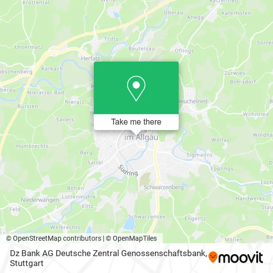 Карта Dz Bank AG Deutsche Zentral Genossenschaftsbank