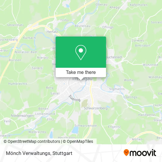 Карта Mönch Verwaltungs
