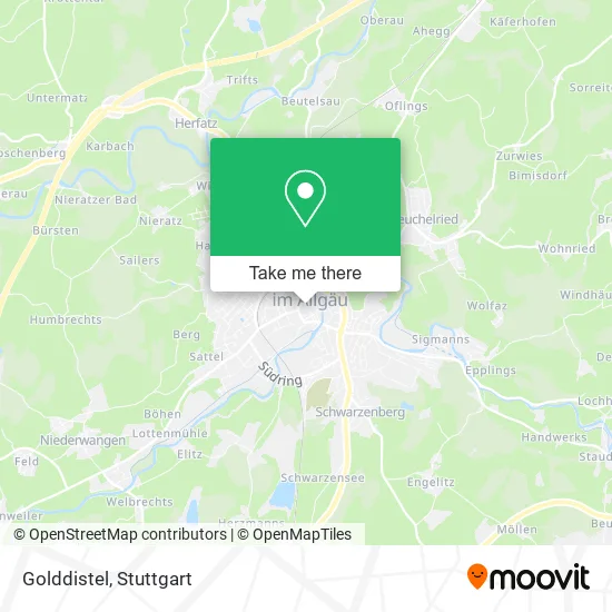 Карта Golddistel