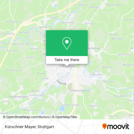 Карта Kürschner Mayer