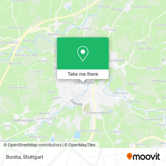 Карта Bonita