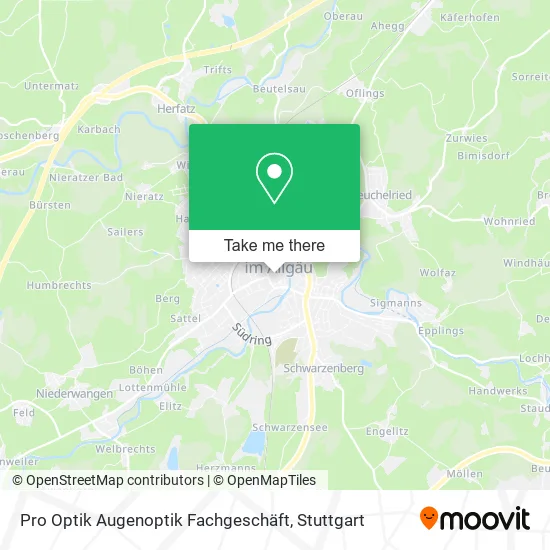 Карта Pro Optik Augenoptik Fachgeschäft