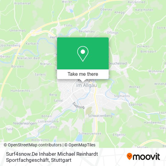 Surf4snow.De Inhaber Michael Reinhardt Sportfachgeschäft map