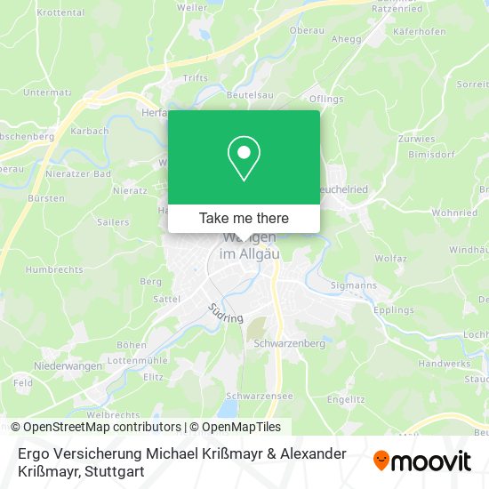 Ergo Versicherung Michael Krißmayr & Alexander Krißmayr map