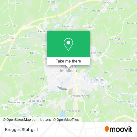 Карта Brugger