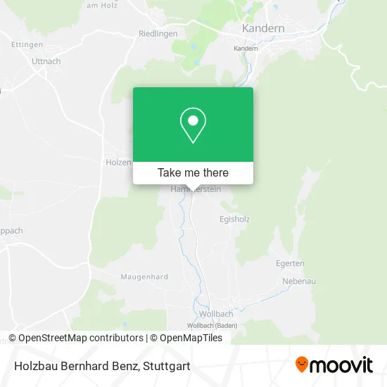 Карта Holzbau Bernhard Benz