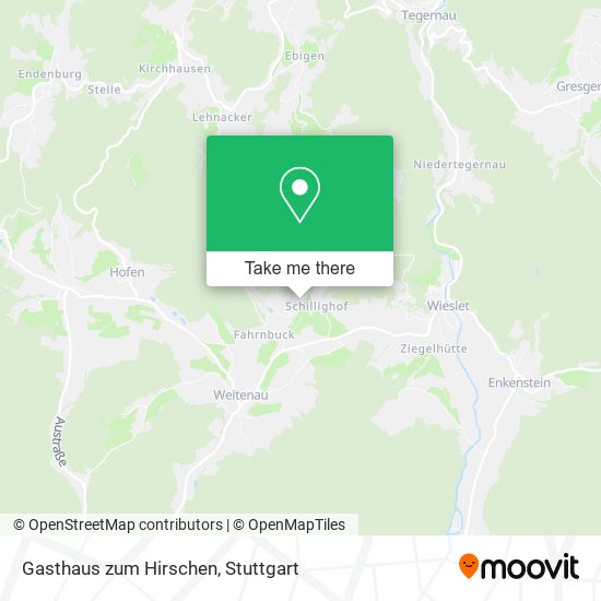 Gasthaus zum Hirschen map