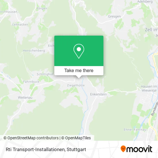 Карта Rti Transport-Installationen