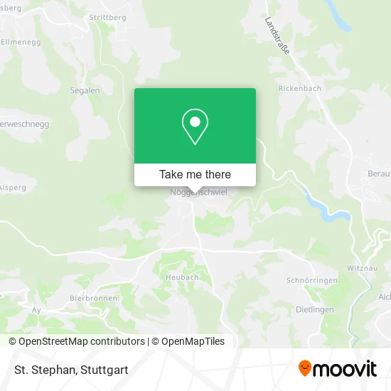 Карта St. Stephan
