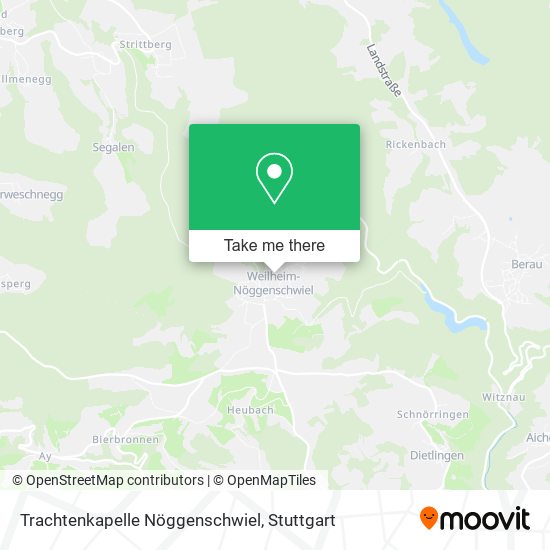 Trachtenkapelle Nöggenschwiel map