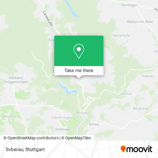 Карта Svberau