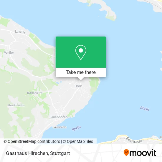 Карта Gasthaus Hirschen