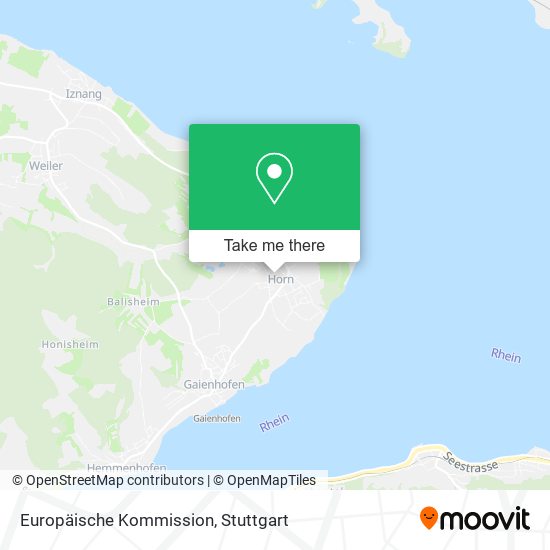 Europäische Kommission map