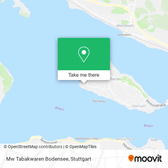 Карта Mw Tabakwaren Bodensee
