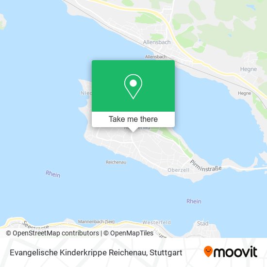 Evangelische Kinderkrippe Reichenau map