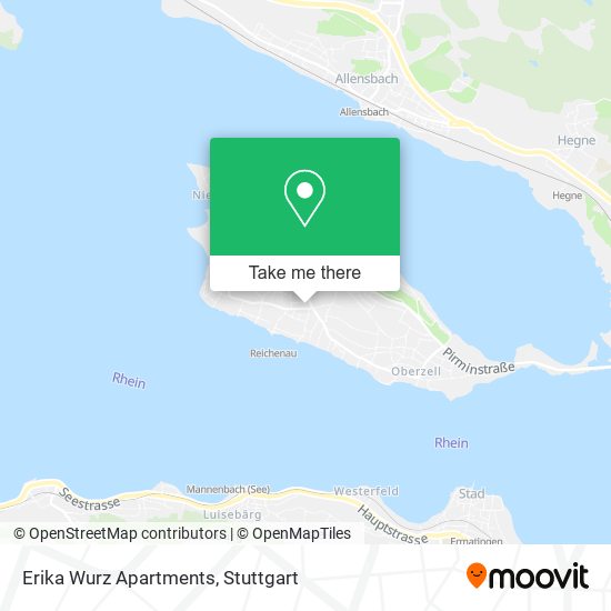 Erika Wurz Apartments map