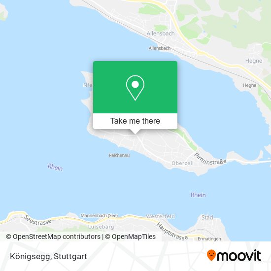 Карта Königsegg