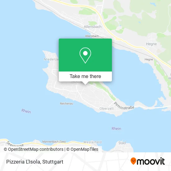 Карта Pizzeria L'Isola