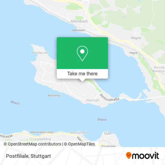 Карта Postfiliale