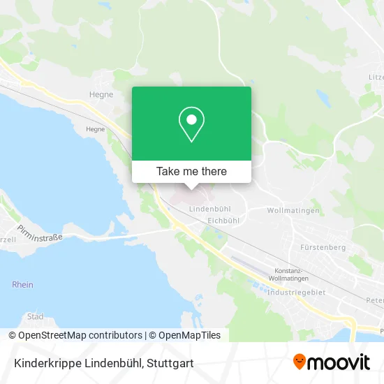 Карта Kinderkrippe Lindenbühl