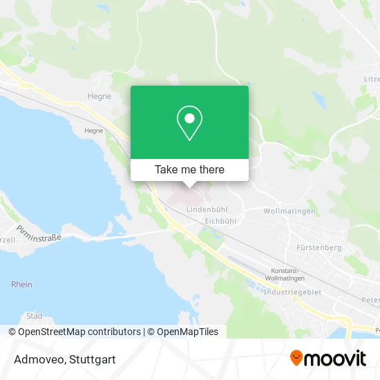 Карта Admoveo