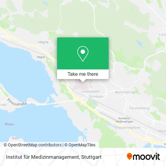 Карта Institut für Medizinmanagement