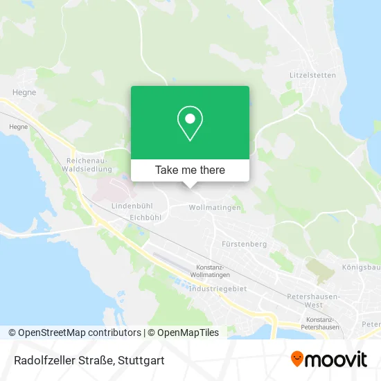 Карта Radolfzeller Straße