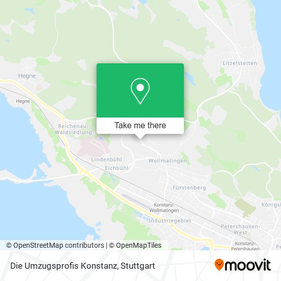 Die Umzugsprofis Konstanz map