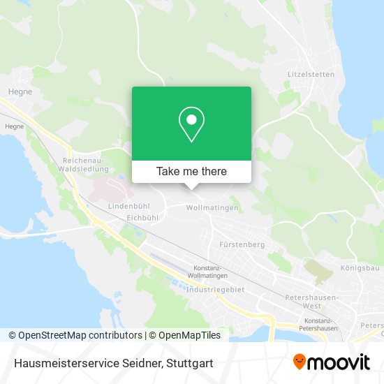 Hausmeisterservice Seidner map