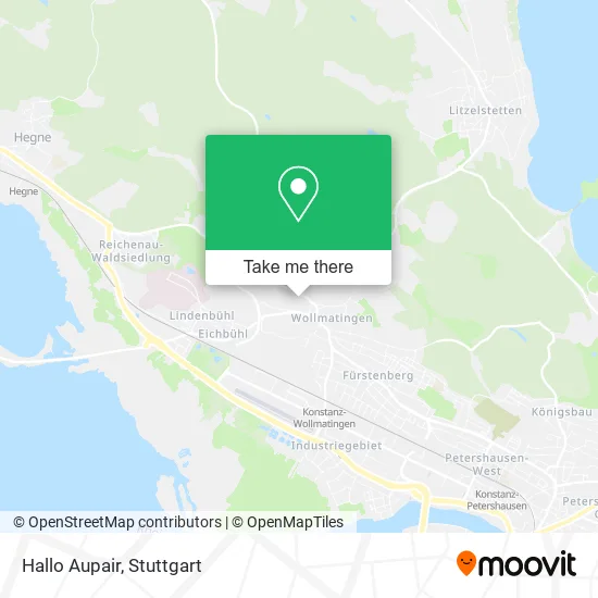 Карта Hallo Aupair
