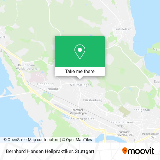 Карта Bernhard Hansen Heilpraktiker