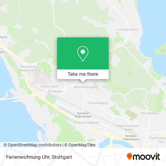 Карта Ferienwohnung Uhr