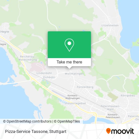 Pizza-Service Tassone map