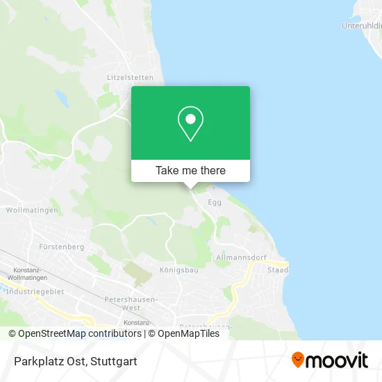 Карта Parkplatz Ost