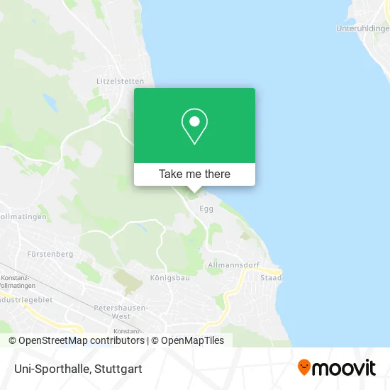 Карта Uni-Sporthalle