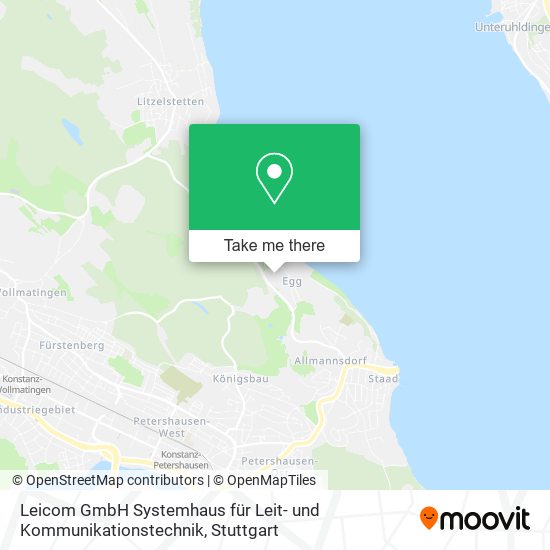 Leicom GmbH Systemhaus für Leit- und Kommunikationstechnik map