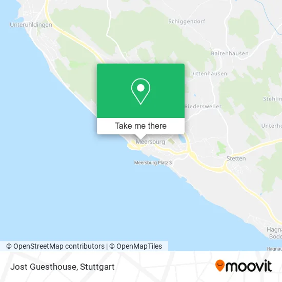 Карта Jost Guesthouse