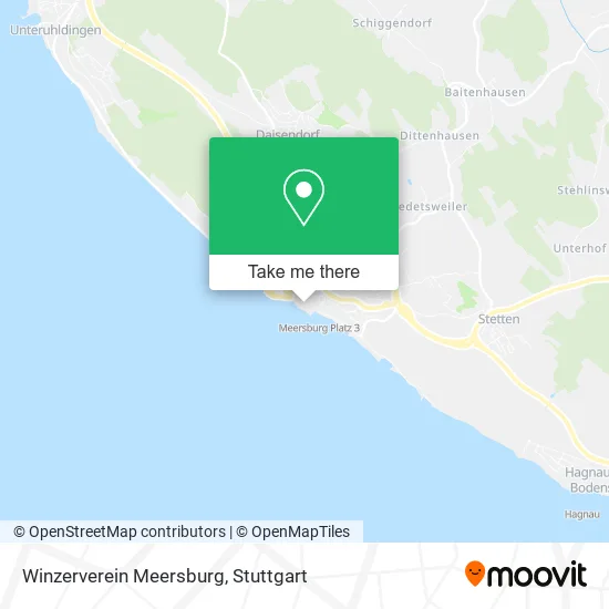 Карта Winzerverein Meersburg