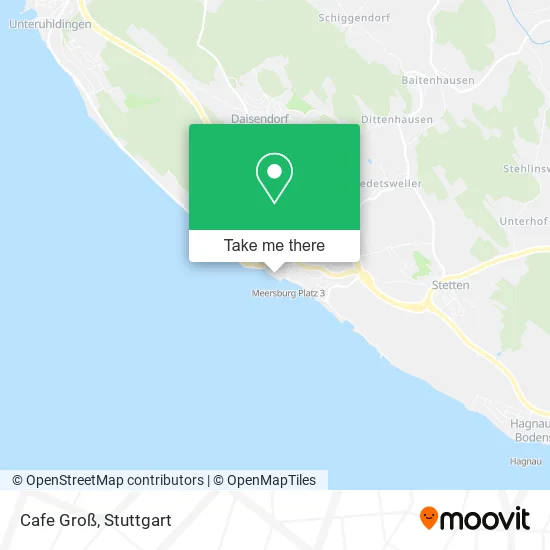 Cafe Groß map