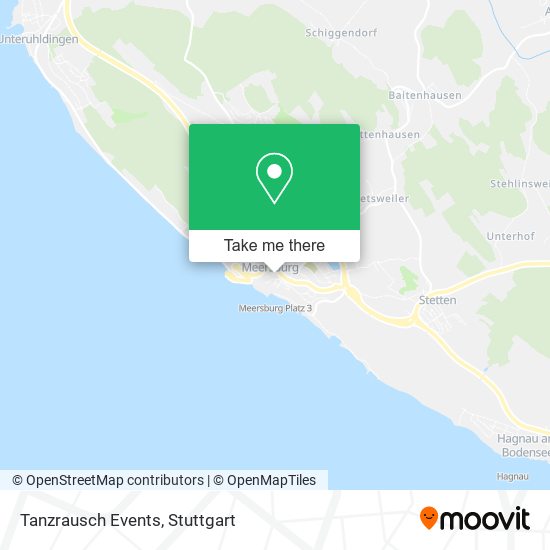 Tanzrausch Events map