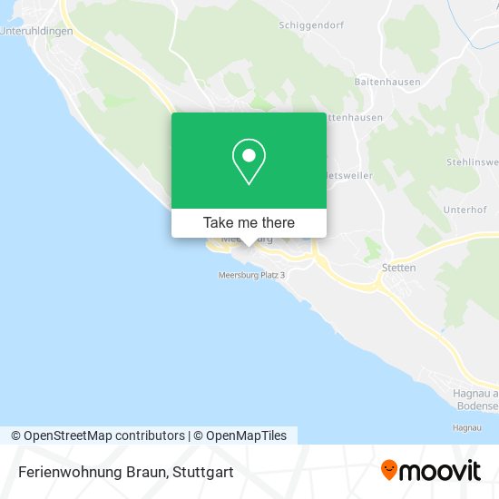 Ferienwohnung Braun map