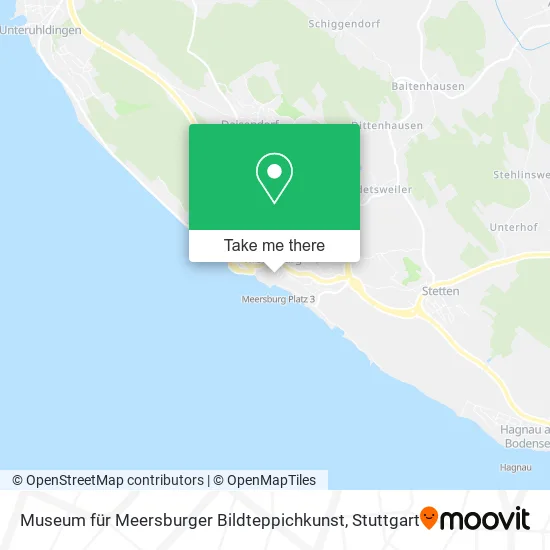 Карта Museum für Meersburger Bildteppichkunst