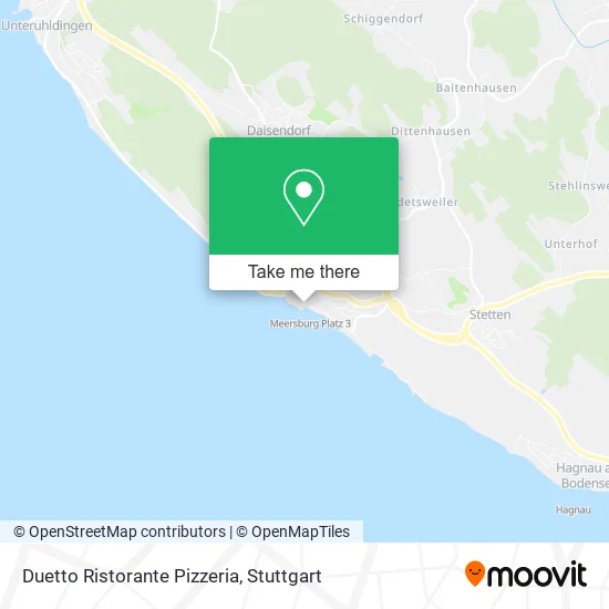 Карта Duetto Ristorante Pizzeria