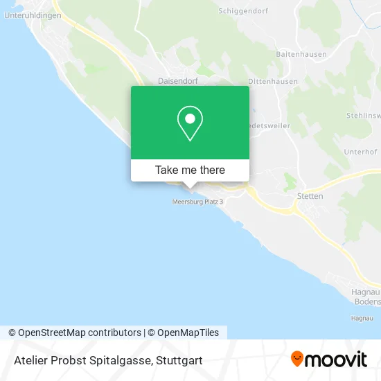 Atelier Probst Spitalgasse map
