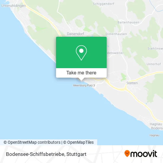 Карта Bodensee-Schiffsbetriebe