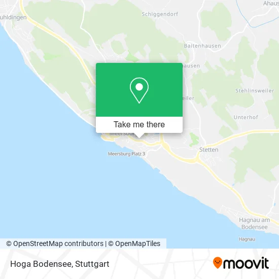 Карта Hoga Bodensee