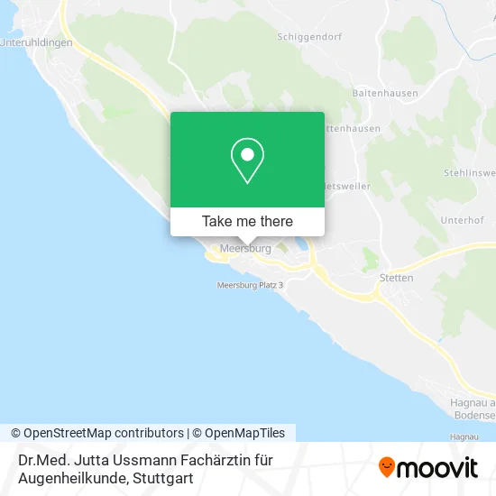 Карта Dr.Med. Jutta Ussmann Fachärztin für Augenheilkunde