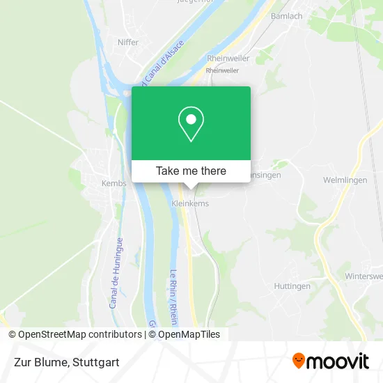 Карта Zur Blume